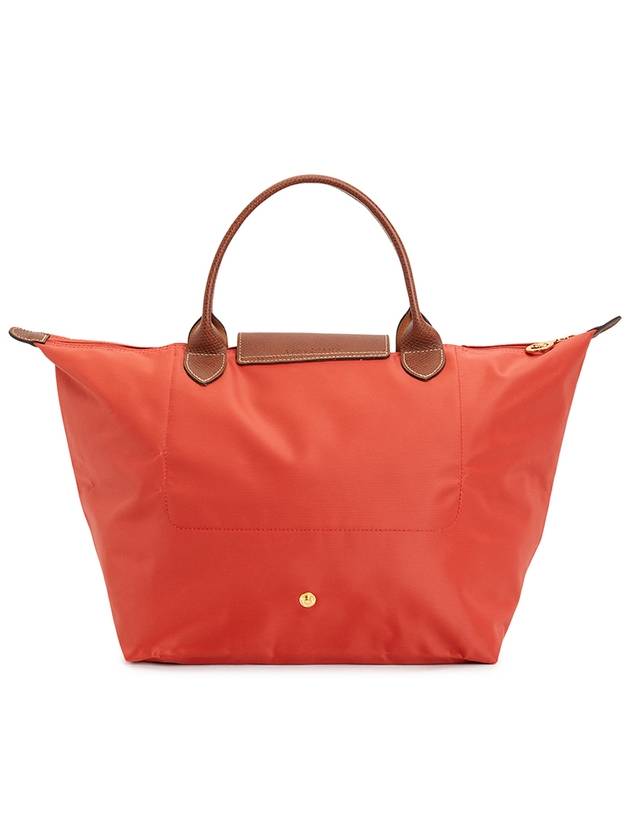 Le Pliage Medium Tote Bag Tomato - LONGCHAMP - BALAAN 4