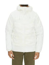 Shell R Blend Goggle Detail Hooded Jacket White - CP COMPANY - BALAAN 7