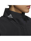 Oversized brushed long safari jacket HM2772 black WOMENS S M - ADIDAS - BALAAN 4