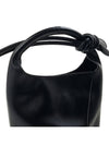 Le Petit Tourni Mini Knotted Leather Bucket Bag Black - JACQUEMUS - BALAAN 8