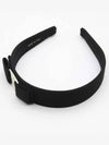 Vara Bow Hairband Black - SALVATORE FERRAGAMO - BALAAN 7