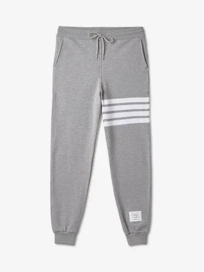 Men's Classic Loopback Engineered 4-Bar Sweatpants Light Grey - THOM BROWNE - BALAAN 2