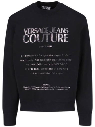 VERSACE JEANS COUTURE Sweaters Black - VERSACE - BALAAN 1