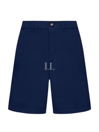 Mid-Rise Chino Shorts Blue Prussia - BRUNELLO CUCINELLI - BALAAN 2