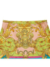 printed H-line skirt yellow - VERSACE - BALAAN.