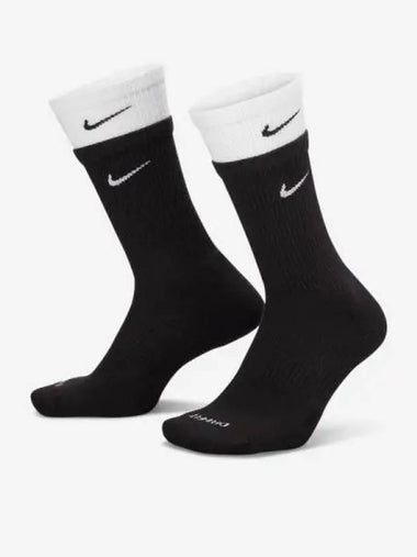 U NK EVERYDAY PLUS CUSH CREW 1 PR 144N DOUBLE SOCK - NIKE - BALAAN 1