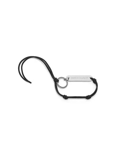 Men's Leather Ladon Key Ring Black - OUR LEGACY - BALAAN 2