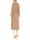 24SS ABETONE 024 camel wool cashmere wrap coat IT36 IT38 IT40 - MAX MARA - BALAAN 4