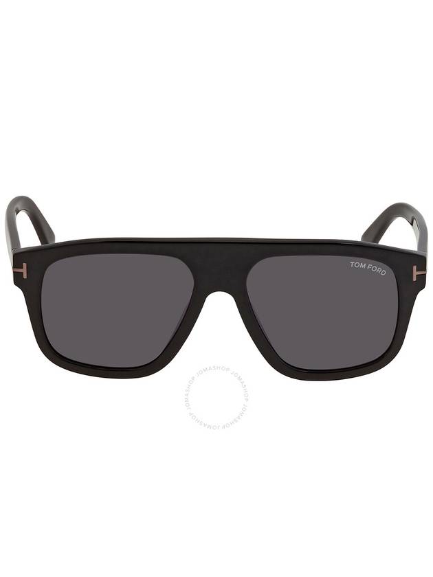 Tom Ford Thor Smoke Rectangular Men's Sunglasses FT0777-N 01A 56 - TOM FORD - BALAAN 1