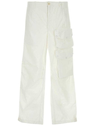 Straight Pants 24CTCUP04161006816 102 White - TEN C - BALAAN 2