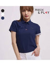 simple collar short-sleeved T-shirt HA2WTS006 - HOLIC&PLAY - BALAAN 3