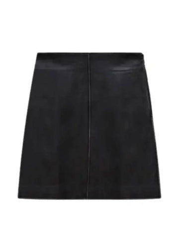 ZELIA 25406011 002 2540601100 leather skirt - MAX MARA - BALAAN 1