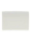 Logo Leather Card Wallet White - JIL SANDER - BALAAN 2