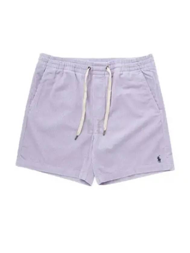 Cordyroy Prepster Shorts Purple - POLO RALPH LAUREN - BALAAN 2