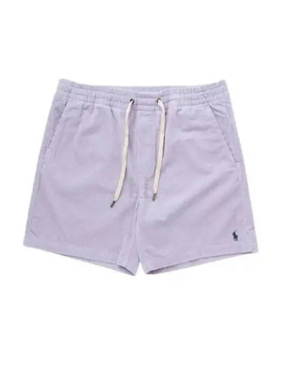 Cordyroy Prepster Shorts Purple - POLO RALPH LAUREN - BALAAN 2