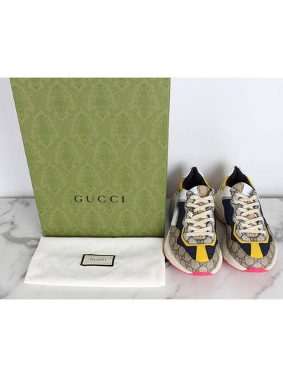 Rhyton chunky sole sneakers 9 280 - GUCCI - BALAAN 2