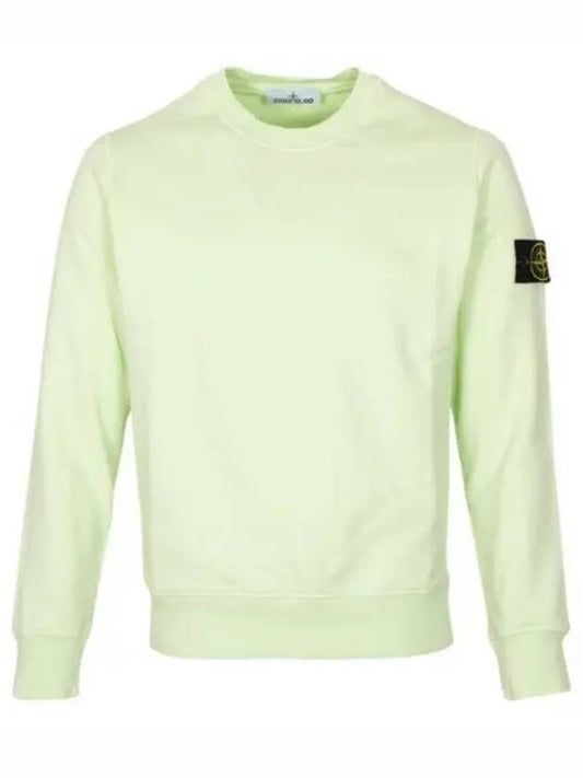 Wappen Patch Crew Neck Sweatshirt Green - STONE ISLAND - BALAAN 2