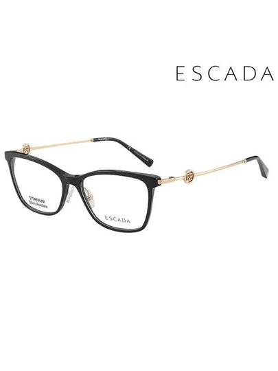 Glasses Frame VES B31F 0700 Square Titanium Men Women - ESCADA - BALAAN 2