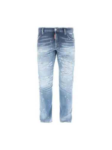 Jeans Dsquared Sexy Twist Denim Pants Navy - DSQUARED2 - BALAAN 1