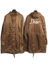 Logo Technical Jacket Brown - DIOR - BALAAN 2