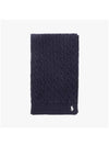 WC0525 411 Pony Cable Knit Muffler - POLO RALPH LAUREN - BALAAN 2