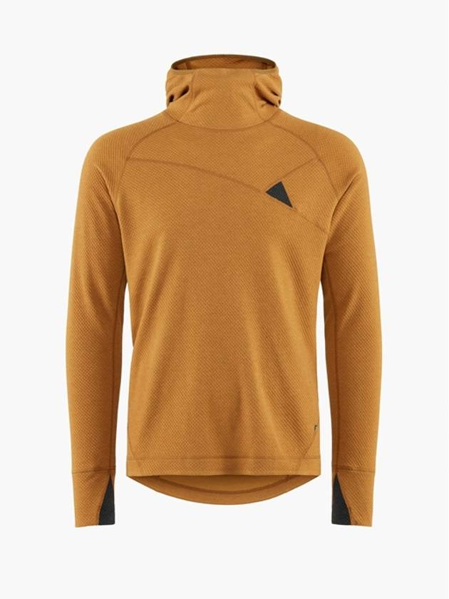 Men's Huge Mid Layer Hoodie Mustard - KLATTERMUSEN - BALAAN 2