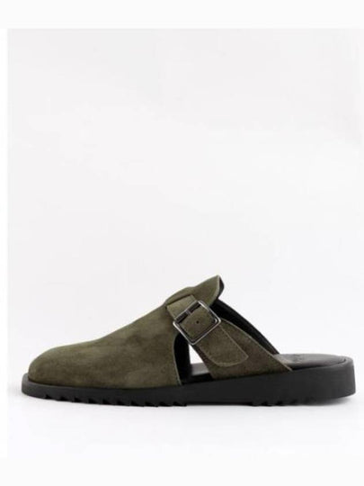 Suede Slippers Green - PARABOOT - BALAAN 2