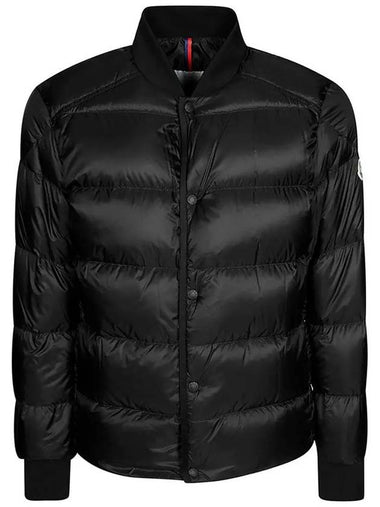 BAZENA logo patch padded jacket black 1A000 97 5967G 999 - MONCLER - BALAAN 1