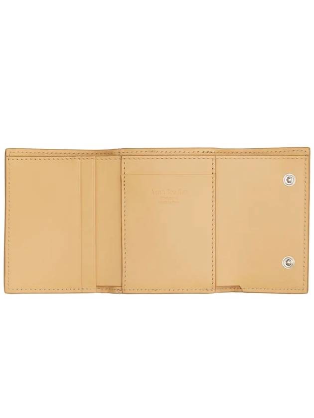 Logo Print Half Wallet Dawn Beige - ACNE STUDIOS - BALAAN 5