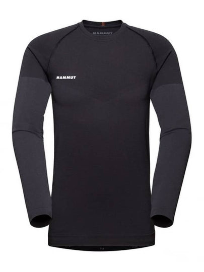 Trift Logo Long Sleeve T-Shirt Black - MAMMUT - BALAAN 2