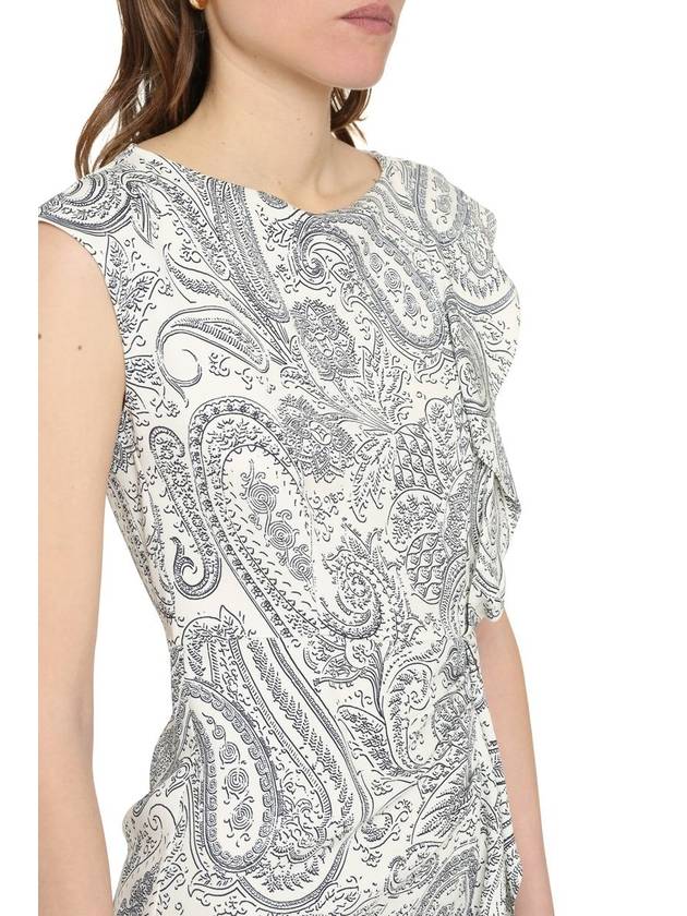 midi dress 123084603 990 WHITE - ETRO - BALAAN 6