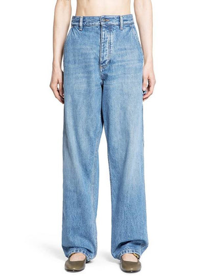 Denim Straight Jeans Blue - BOTTEGA VENETA - BALAAN 2