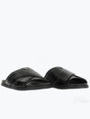 G Plage Leather Flat Sandals Slippers Black - GIVENCHY - BALAAN 2