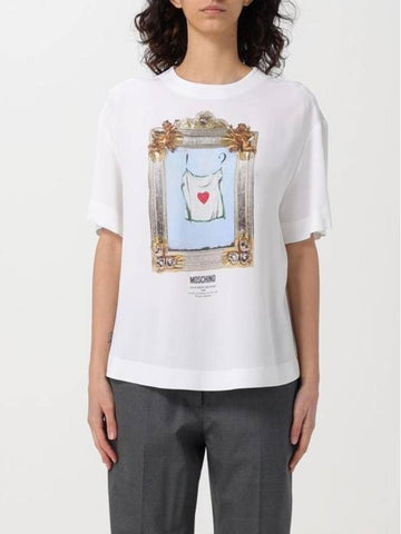 Top 02150433 1001 White - MOSCHINO - BALAAN 1