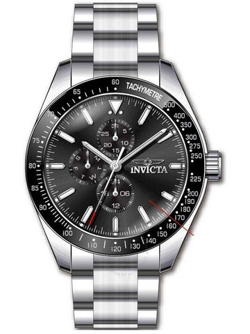 Invicta Aviator Quartz Black Dial Men's Watch 38966 - INVICTA - BALAAN 1