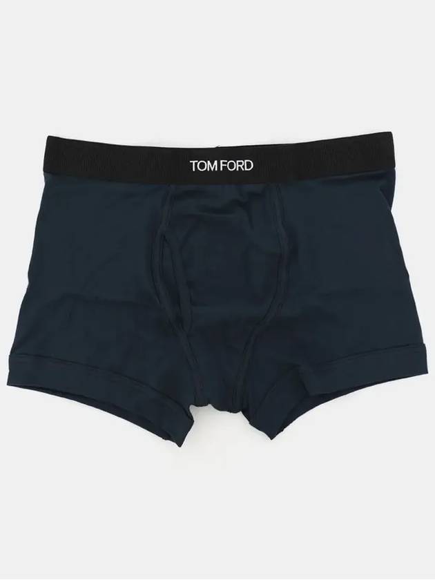 Men's Classic Fit Boxer Briefs Navy - TOM FORD - BALAAN 3