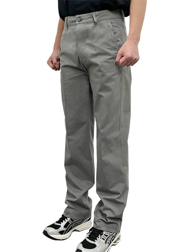 Chino Straight Pants Grey - AMI - BALAAN 2