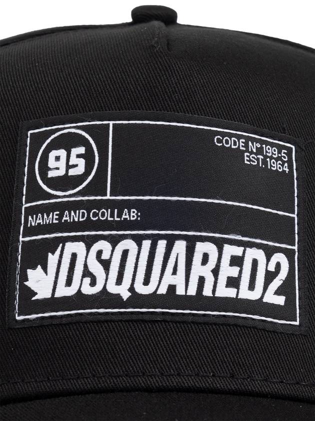 Dsquared2 Baseball Cap, Men's, Black - DSQUARED2 - BALAAN 4