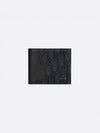 Oblique Saddle Compact Half Wallet Black - DIOR - BALAAN 2