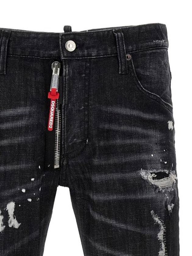 Pioner Wash Skater Jeans Black - DSQUARED2 - BALAAN 3