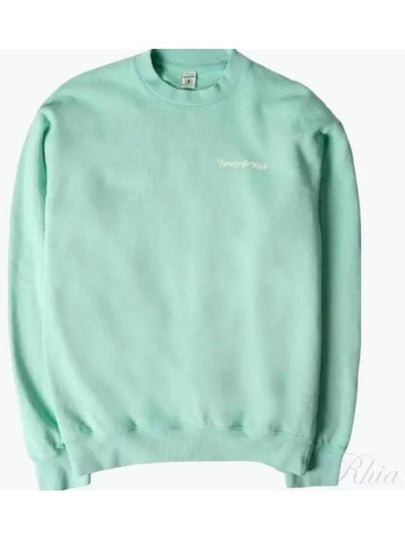 Self Love Club Cotton Sweatshirt Mint - SPORTY & RICH - BALAAN 2