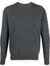 Crew Neck Cashmere Knit Top Grey - MAISON MARGIELA - BALAAN 1