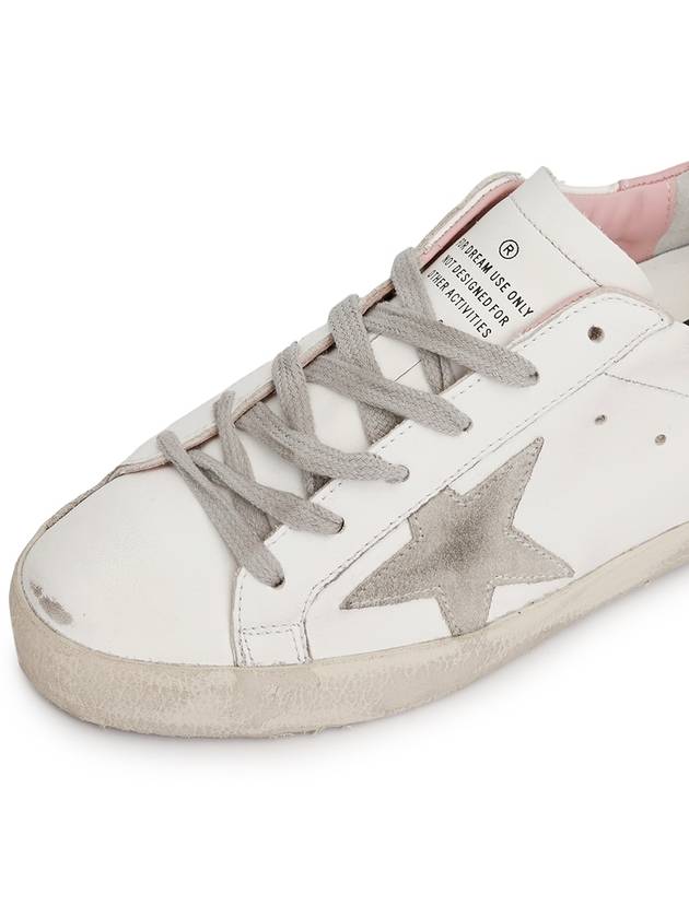 Superstar Pink Tab Low Top Sneakers - GOLDEN GOOSE - BALAAN 9