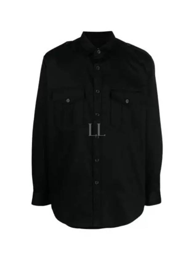 Pomili Long Sleeve Shirt Black - ISABEL MARANT - BALAAN 2