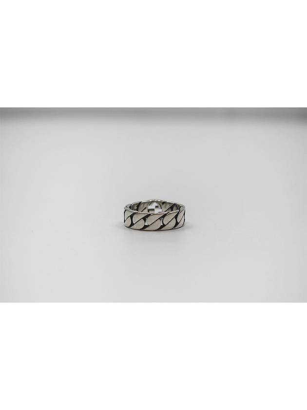 Wide Interlocking Ring No 13 661513 - GUCCI - BALAAN 4