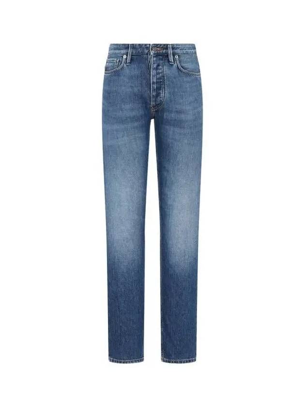 Men s Logo Deco Slim Leg Jeans Blue 270512 - EMPORIO ARMANI - BALAAN 1