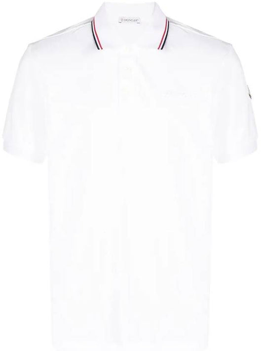 8A00006 84556 002 Chest White Men’s Short Sleeve - MONCLER - BALAAN 2