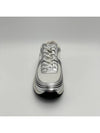 Fabric Laminated Low Top Sneakers Silver - CHANEL - BALAAN 5