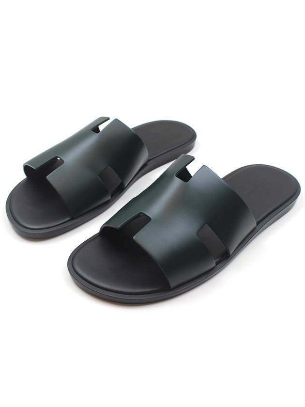 Izmir Men s Sandals Slippers Vert Ponce Size 43 H212879 - HERMES - BALAAN 1