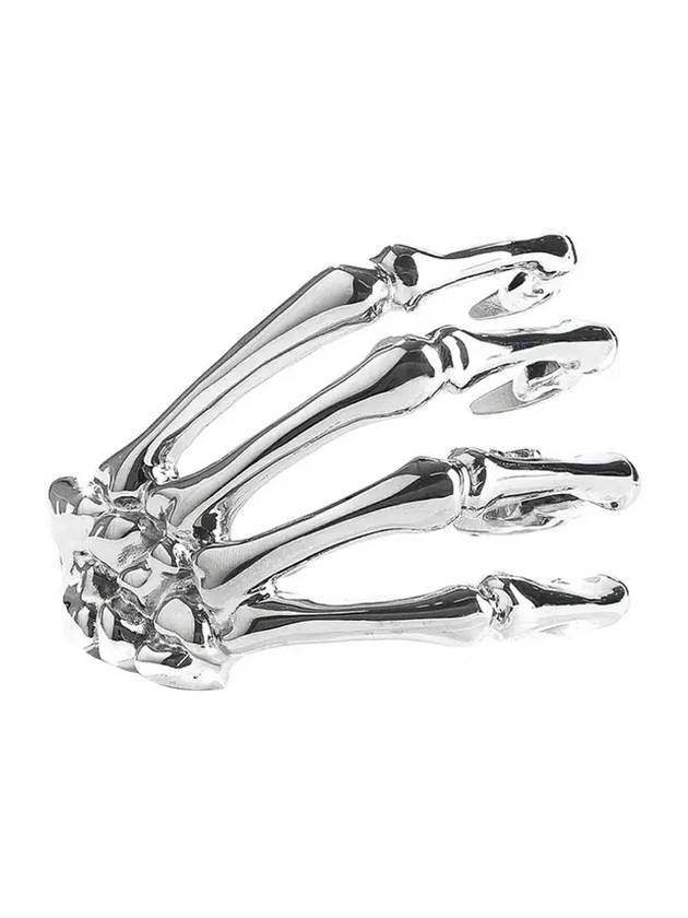 Skeleton Bracelet Silver - RAF SIMONS - BALAAN.